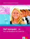 DaF kompakt B1 - 3. díl učebnice němčiny a pracovní sešit vč. 2 audio-CD