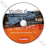 studio d: Die Mittelstufe B2/2 – audio-CD k učebnici němčiny