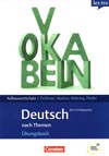 Deutsch als Fremdsprache - Aufbauwortschatz nach Themen-cvičebnice