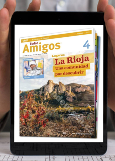 PDF časopis pro výuku španělštiny Todos Amigos B2 - C1, předplatné 2023-24