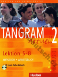 Tangram aktuell 2 (lekce 5-8) - učebnice němčiny a pracovní sešit s audio-CD