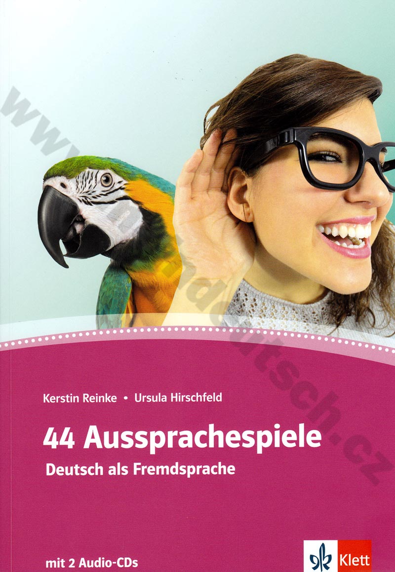 44 Aussprachespiele - výslovnostní didaktické hry do němčiny vč. 2 audio-CD
