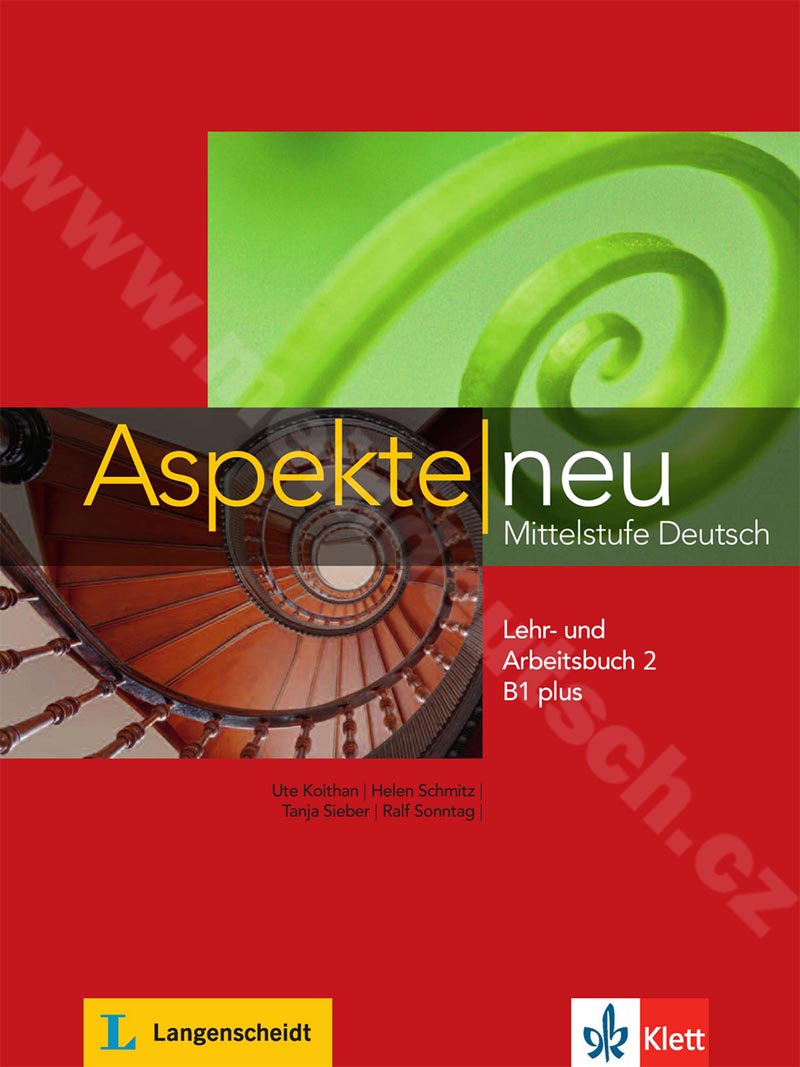 Aspekte NEU B1+ - 2. půldíl učebnice a pracovního sešitu  němčiny vč. audio-CD