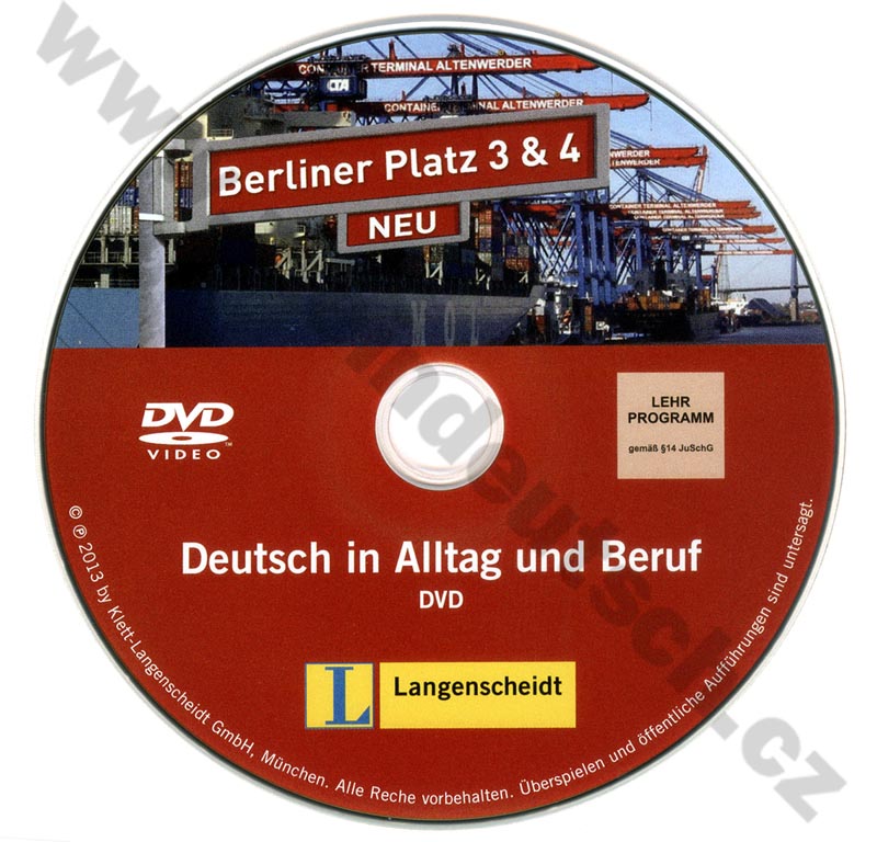 Berliner Platz 4 NEU - DVD k 3. a 4. dílu učebnice