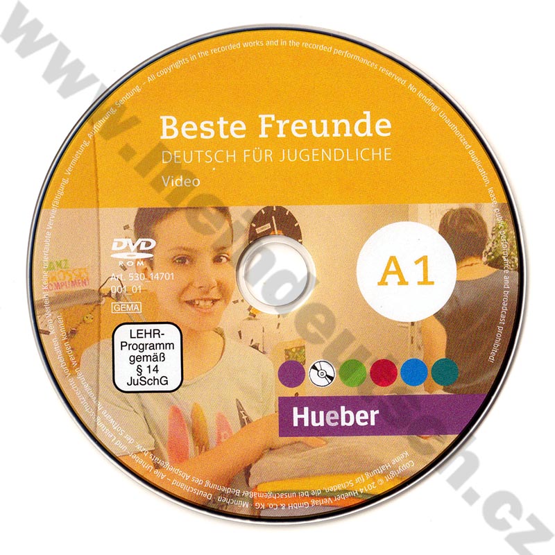 Beste Freunde A1 - video na DVD (díl A1.1 + A1.2)
