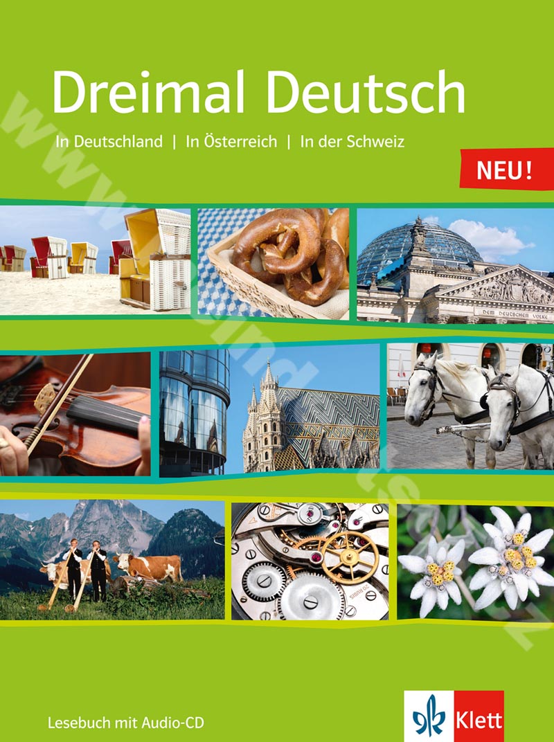 Dreimal Deutsch NEU - cvičebnice německýh reálií vč. audio-CD