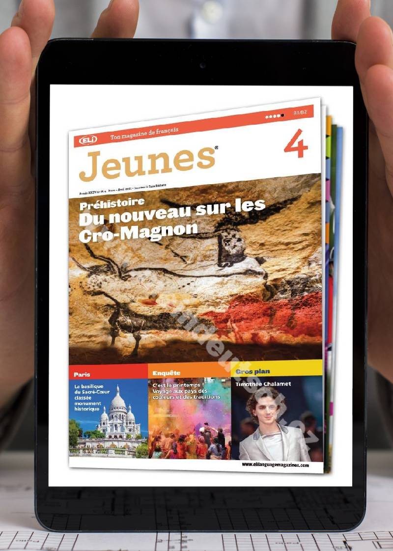 PDF časopis pro výuku francouzštiny Jeunes B1 - B2, předplatné 2021-22