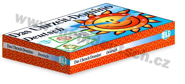 Das Uhrzeit-DOMINO - didaktická hra do výuky němčiny