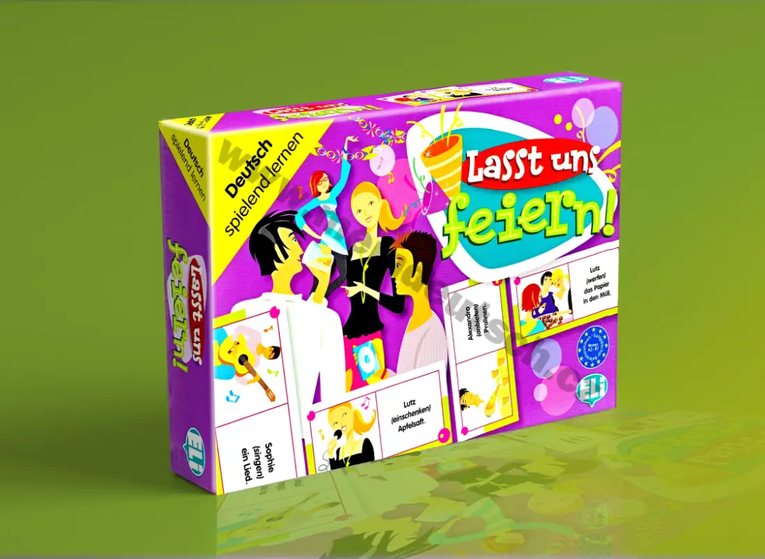 Lasst uns feiern! - didaktická hra do výuky němčiny