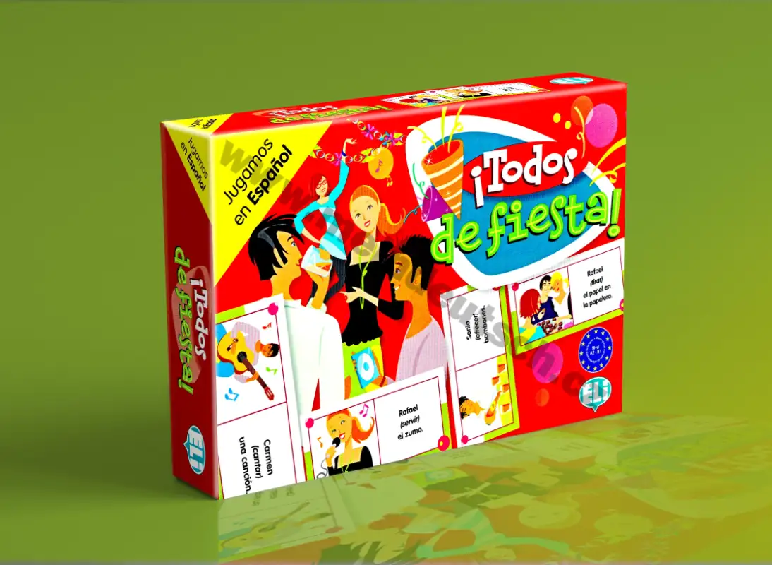 Todos de fiesta - didaktická hra do výuky španělštiny