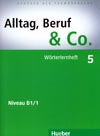 Alltag, Beruf, Co. 5 - německý slovníček B1/1 k učebnici 
