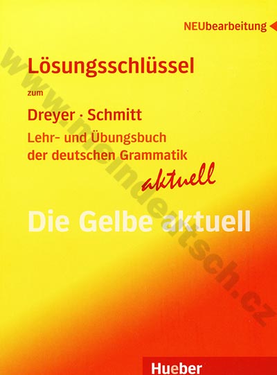 Lehr- und Übungsbuch der deutschen Grammatik - klíč k řešení