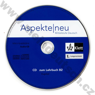 Aspekte NEU B2 - 3 audio-CD s poslechovými texty