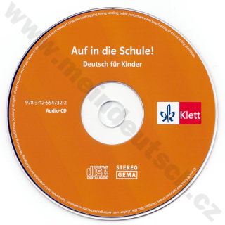 Auf in die Schule - audio-CD k učebnici