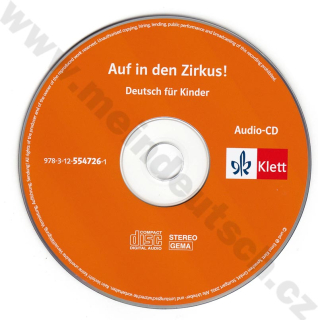 Auf in den Zirkus - audio-CD k učebnici