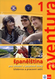 aventura 1 - učebnice a pracovní sešit španělštiny s CD