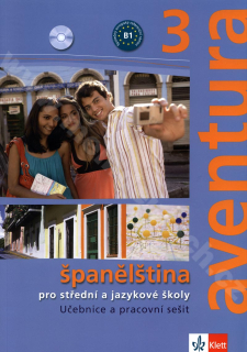 aventura 3 - učebnice a pracovní sešit španělštiny s CD