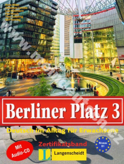 Berliner Platz 3 - 3. díl učebnice němčiny s pracovním sešitem