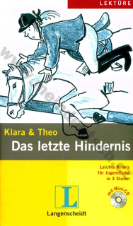 Das letzte Hindernis - lehká četba v němčině náročnosti # 2 vč. mini-audio-CD