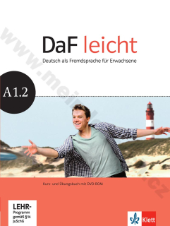 DAF leicht A1.2 - učebnice a pracovní sešit němčiny s DVD-ROM