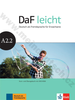 DaF leicht A2.2 - učebnice a pracovní sešit němčiny s DVD-ROM