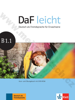 DaF leicht B1.1 - učebnice a pracovní sešit němčiny s DVD-ROM