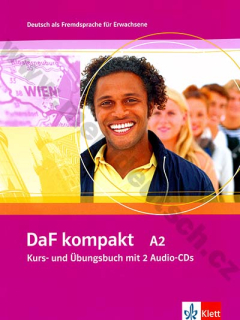 DaF kompakt A2 - 2. díl učebnice němčiny a pracovní sešit vč. 2 audio-CD