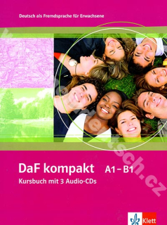 DaF kompakt (A1-B1) - učebnice němčiny vč. 3 audio-CD
