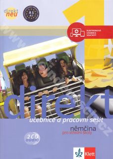 Direkt 1 CZ NEU A1/A2 - učebnice němčiny s pracovním sešitem 