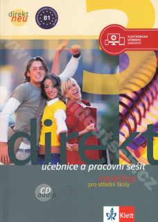 Direkt 3 CZ NEU B1 - učebnice němčiny s pracovním sešitem a CD