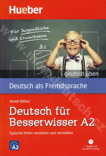 Deutsch für Besserwisser A2 – cvičebnice edice „deutsch üben“ s CD