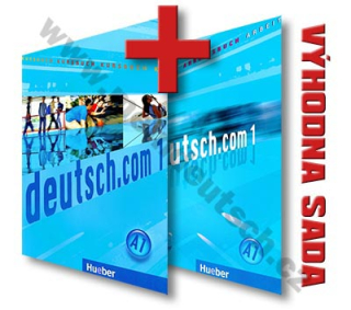 deutsch.com 1 - paket 1. dílu (učebnice + pracovní sešit vč. audio-CD - CZ)