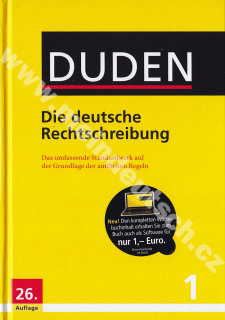 Duden in 12 Bänden - Die deutsche Rechtschreibung Bd. 01, 26. vydání 2013