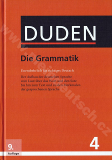Duden in 12 Bänden - Die Grammatik Bd. 04, 9. vydání 2016