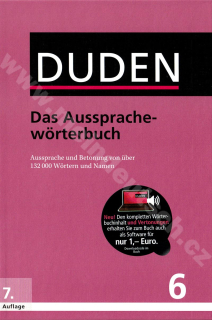 Duden in 12 Bänden - Das Aussprachewörterbuch Bd. 06, 7. vydání 2015