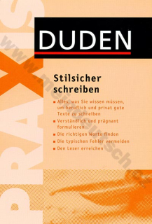 Duden Praxis - Stilsicher schreiben - příručka německé stylistiky
