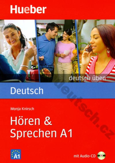 Hören + Sprechen A1, řada Deutsch üben - cvičebnice němčiny + audio-CD