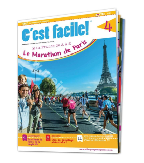 Tištěný časopis pro výuku francouzštiny C’est Facile! A1 - A2, předplatné 2023-24
