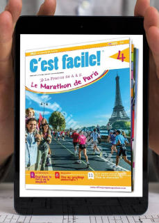 PDF časopis pro výuku francouzštiny C’est Facile! A1 - A2, předplatné 2022-23