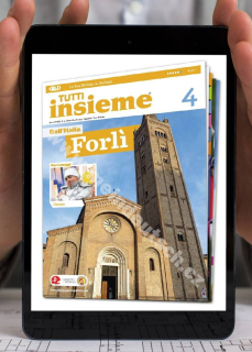 PDF časopis pro výuku italštiny Tutti Insieme B2 - C1, předplatné 2023-24