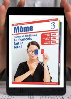 PDF časopis pro výuku francouzštiny Môme A2 - B1, předplatné 2021-22