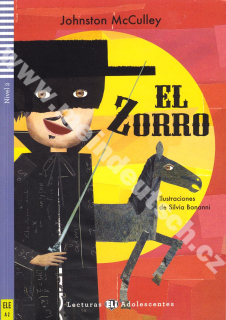 El Zorro - zjednodušená četba ve španělštině A2 vč. CD