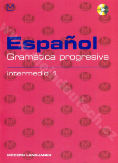 Español  Gramática progresiva - intermedio 1 – cvičebnice gramatiky + CD