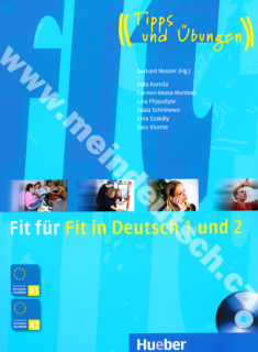 Fit für FIT in Deutsch 1 und 2 - cvičebnice k certifikátu pro děti a mládež + CD