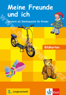 Meine Freunde und ich - němčina DaF pro děti (obrazové karty)