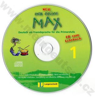 Der grüne Max NEU 1 - audio-CD k učebnici 1. díl