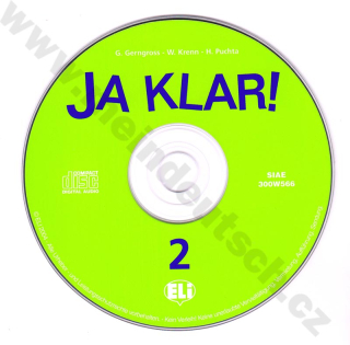 Ja klar! - audio-CD 2 – audionahrávky k 2. dílu učebnice němčiny