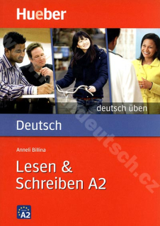 Lesen + Schreiben A2, řada Deutsch üben - cvičebnice němčiny