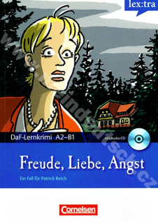 Freude, Liebe, Angst - německá četba edice Lernkrimi A2/B1 vč. audio-CD