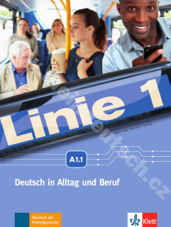 Linie 1 A1.1 -1. půldíl učebnice a pracovního sešitu němčiny vč. DVD-ROMu